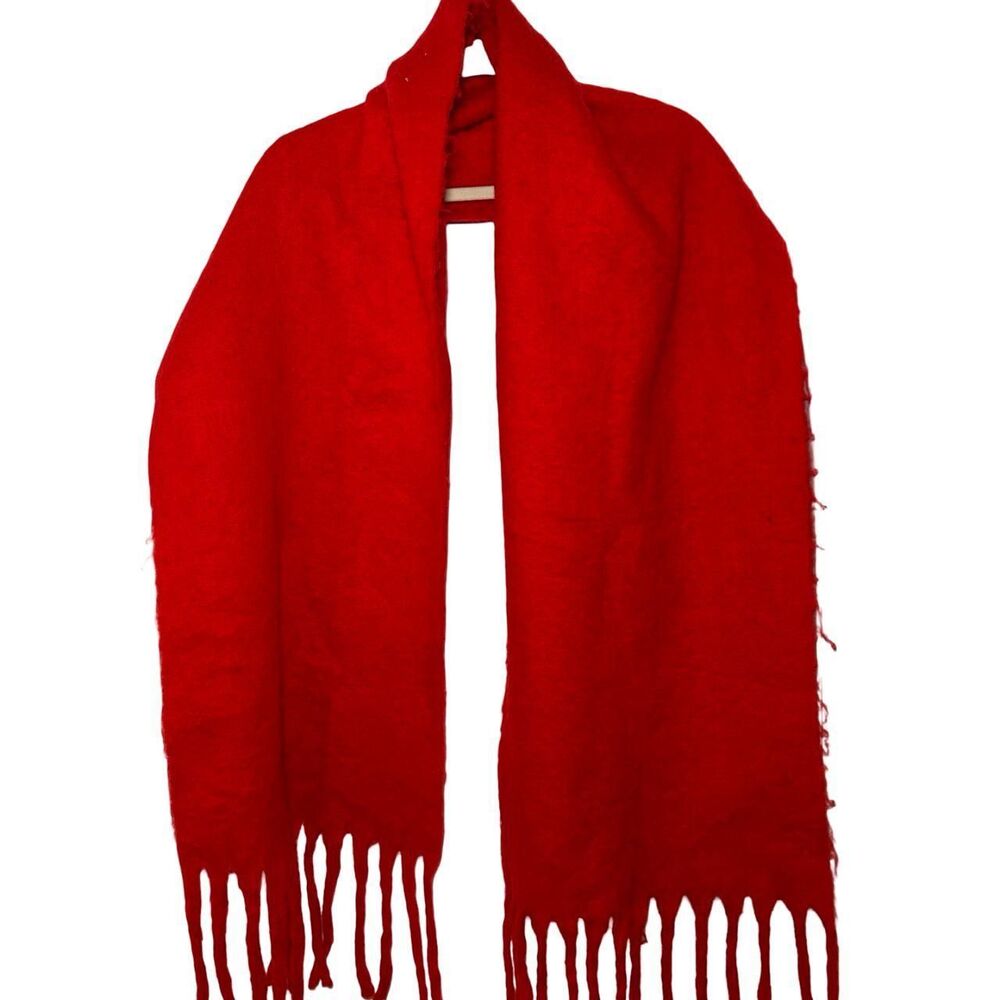 Nasty-gal Women's Red and Orange Scarf-wraps